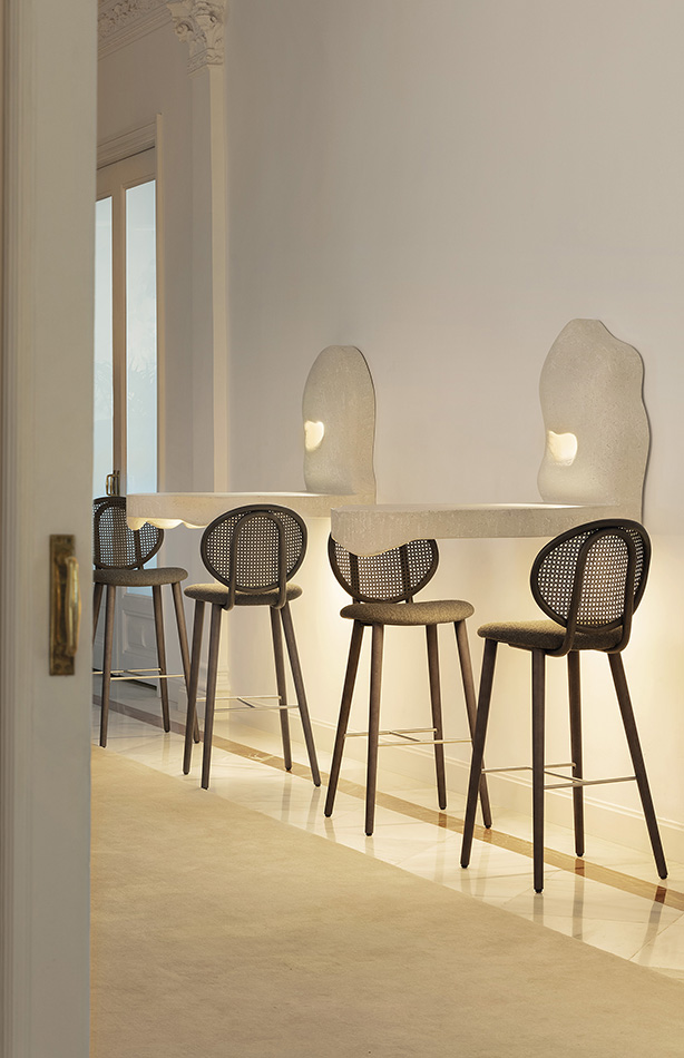 barstools - loop bar stool