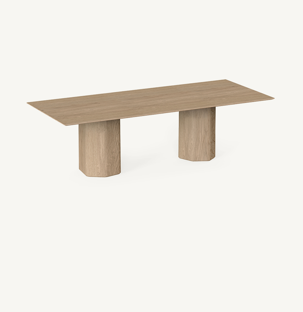 dining tables - talo indoor rectangular dining table