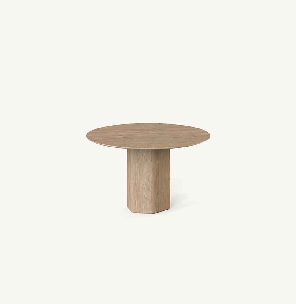 talo indoor round dining table