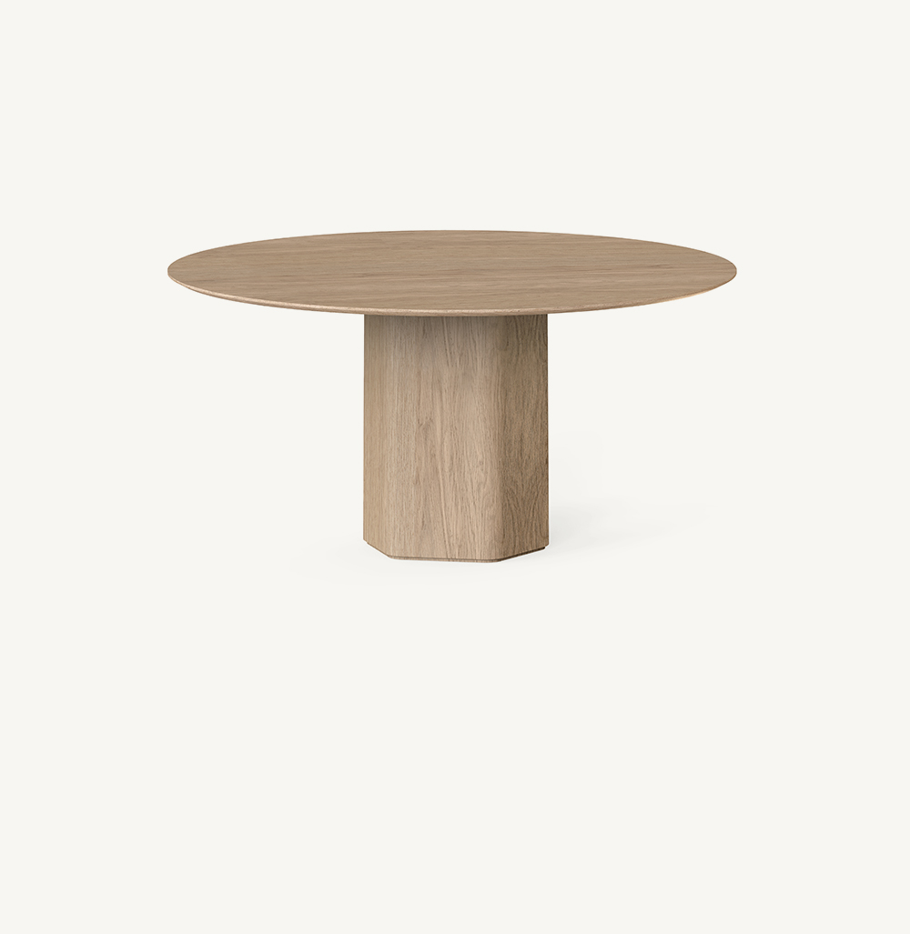 dining tables - talo indoor round dining table