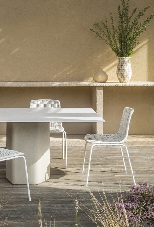 outdoor collection - outdoor design tables - talo outdoor square dining table